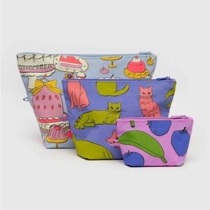 BAGGU Go Pouch Set- Still Life